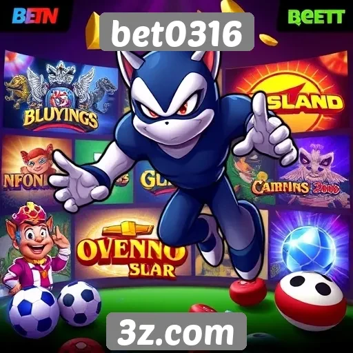 Explorando a variedade de jogos disponíveis em bet0316