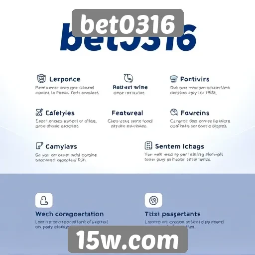 Características principais do site bet0316